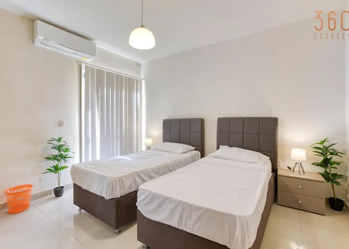 Spacious 3br With Private Terrace In By 360 Estates * Sliema